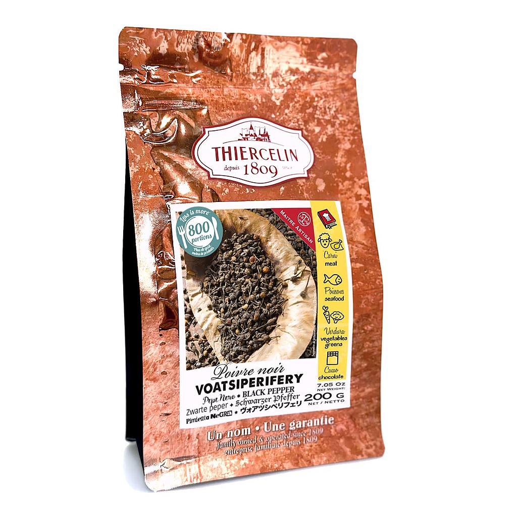 Voatsiperiferypeppar, torkad frukt (pepparkorn), 200 g återförslutningsbar färskhetspåse