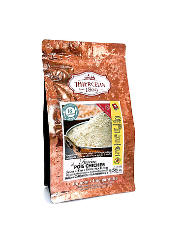 FARINA DI CECI, farina, sacchetto salvafreschezza richiudibile 500 g