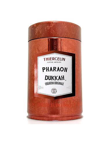 PHARAON DUKKAH®, mistura de especiarias trituradas, lata de metal, 170g