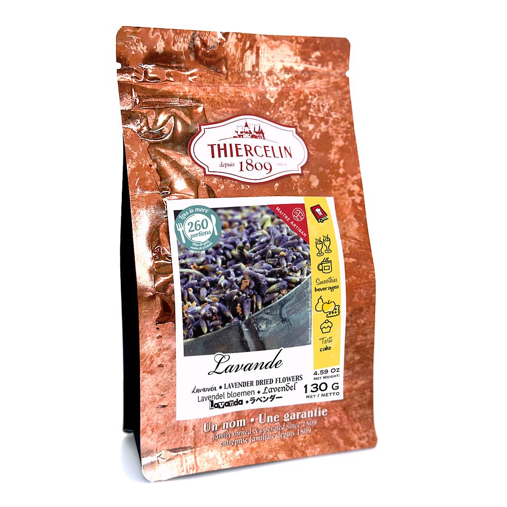 LAVANDA, flores secas, saco de frescura resselável 130 g