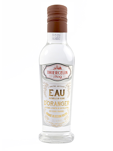 AGUA FLOR DE NARANJA, hidrolato natural, botella con caño integrado 25 cl