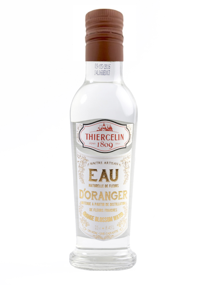 EAU DE FLEURS D'ORANGER, hydrolat naturel, bouteille avec bec verseur intégré 25 cl