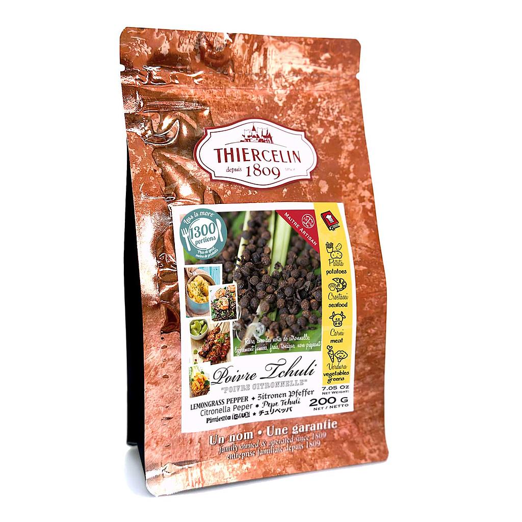 TCHULI® PFEFFER, getrocknete Steinfrucht, 200 g wiederverschließbarer Frischebeutel