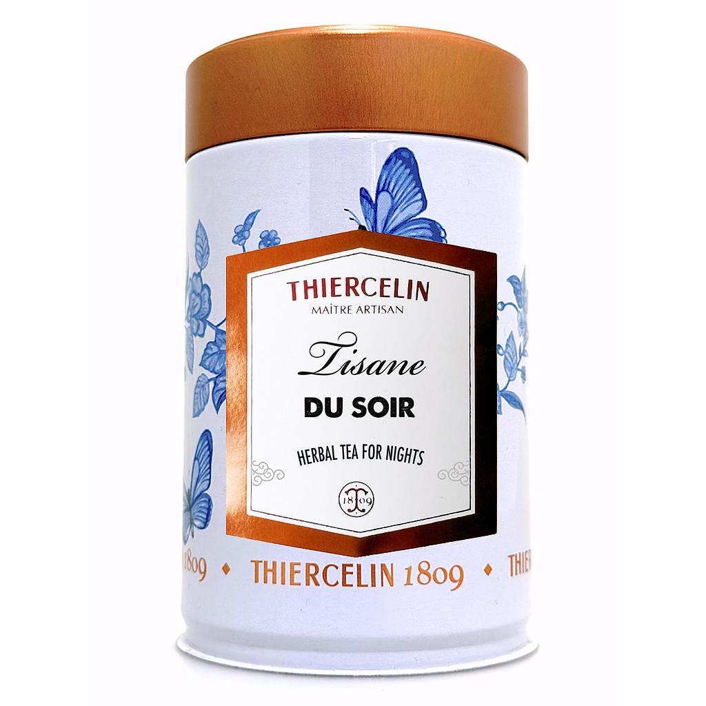 EVENING HERBAL TEA, herbal blend, metal can, 50 g