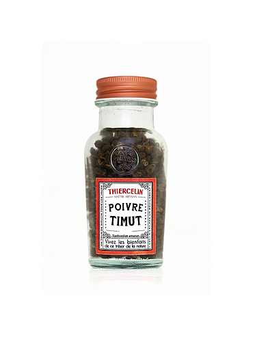 TIMUT-PFEFFER AUS NEPAL, getrocknete Früchte (Follikel), recyceltes Glas, 30 g