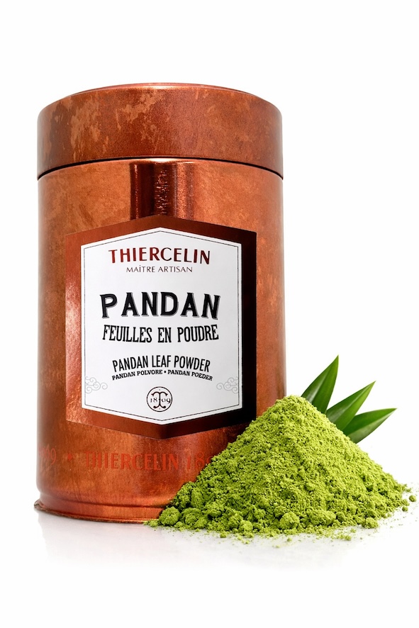 PANDAN, folhas em pó, lata metálica de 200g