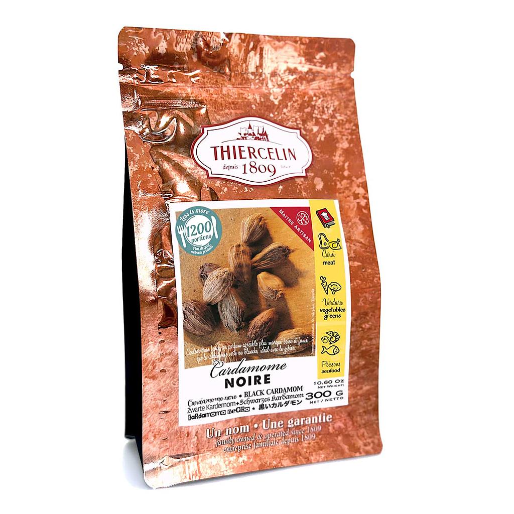 SCHWARZER KARDAMOM, Kapseln, wiederverschließbarer Frischebeutel 300 g