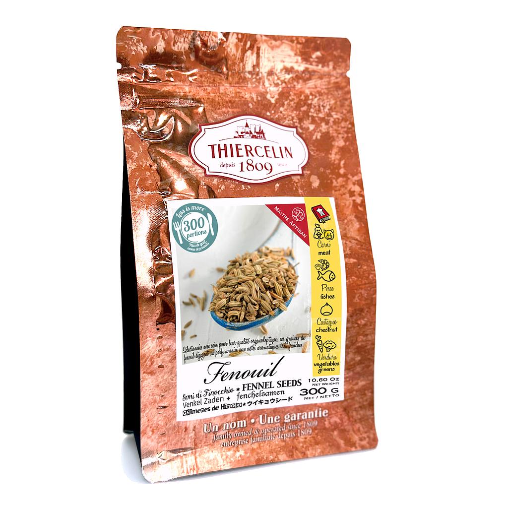FENNEL, seeds, resealable zip bag 300 g 