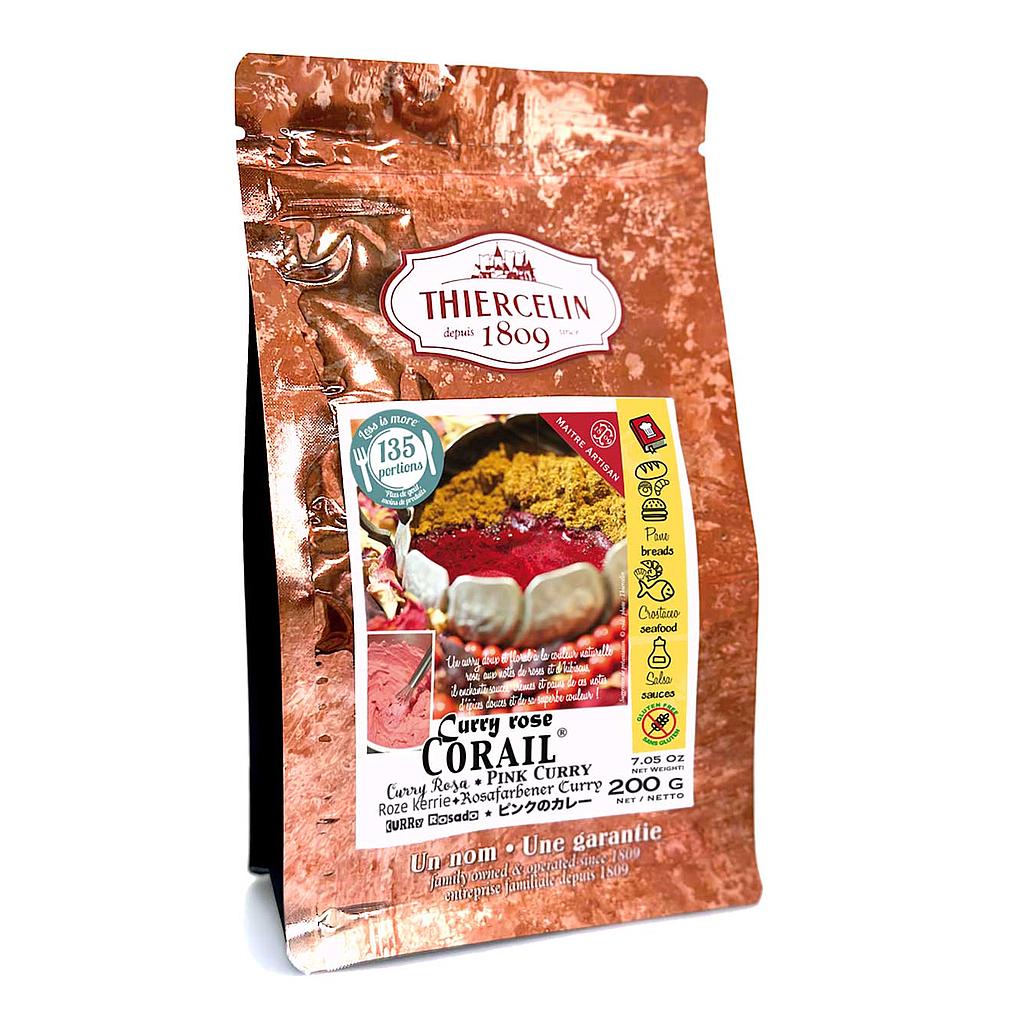 CORAL ROSE CURRY®, kruidenmengsel, 200 g hersluitbare vershoudzak