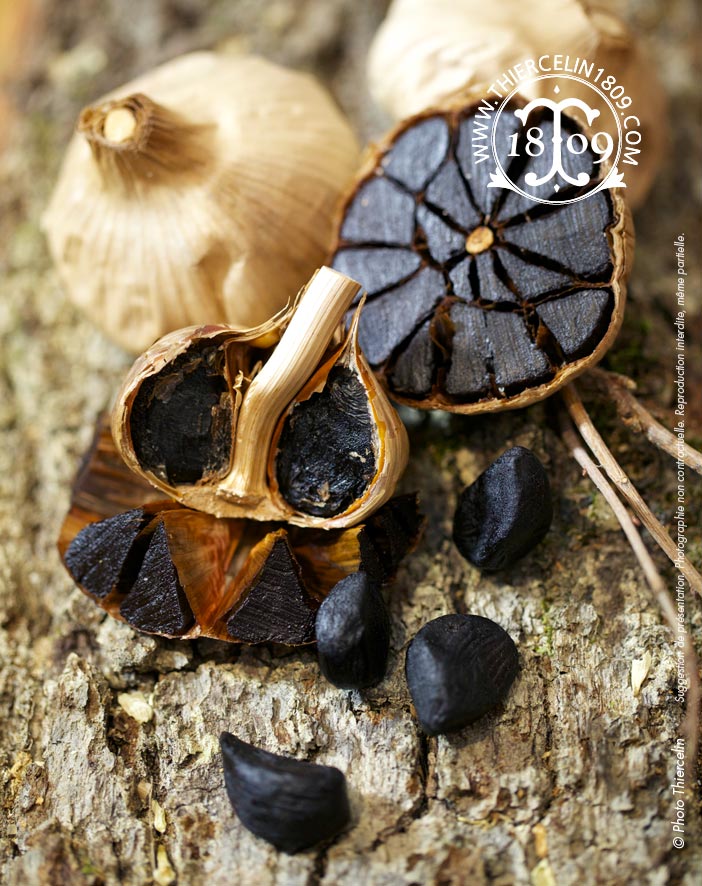 ORGANIC BLACK GARLIC, peeled cloves, from organic farming, 10 kg bucket
