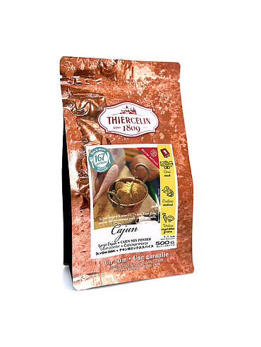 CAJUN (GEWÜRZE), Pulvermischung, wiederverschließbarer Frischebeutel 500 g