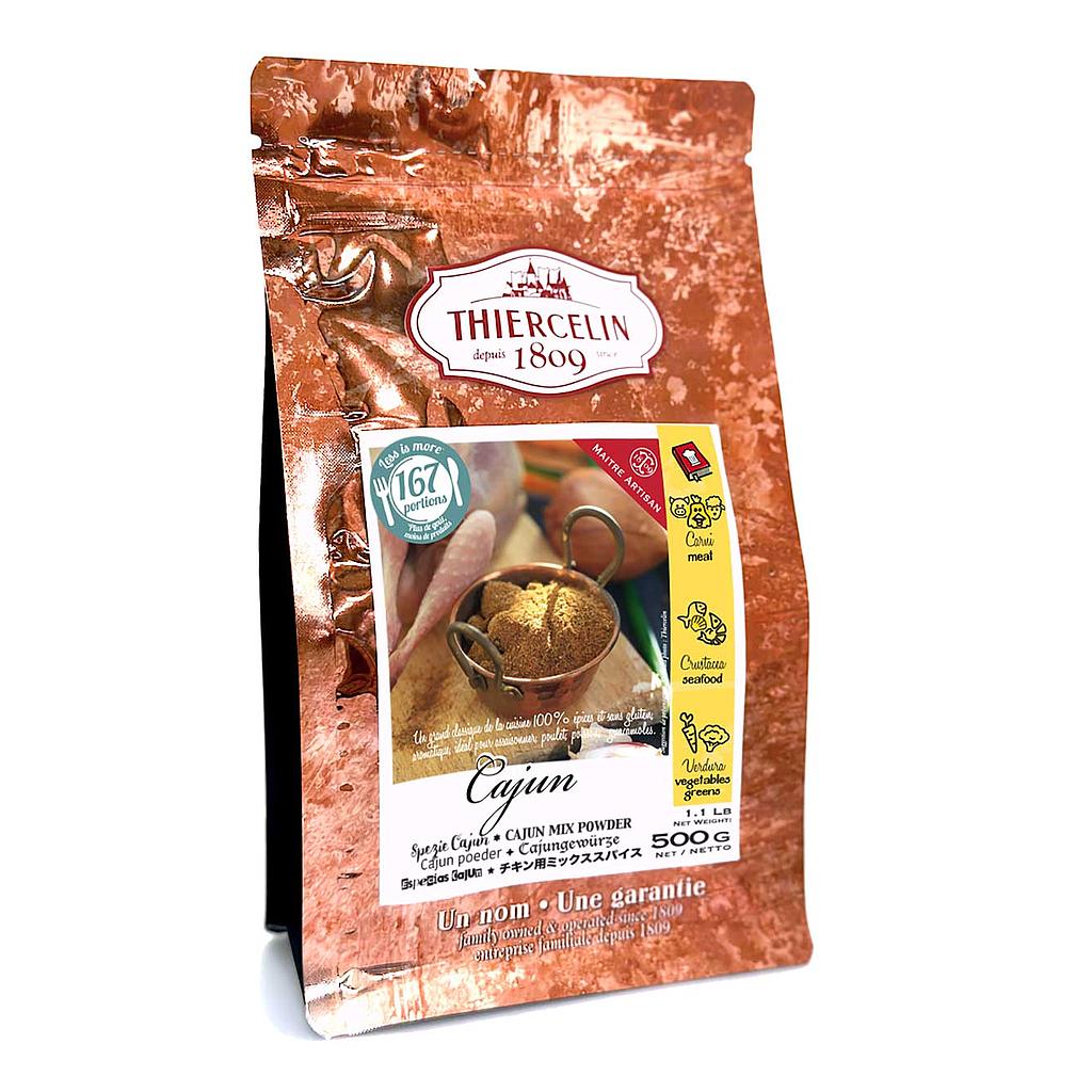 CAJUN (EPICES), mélange en poudre, sachet fraîcheur refermable 500 g