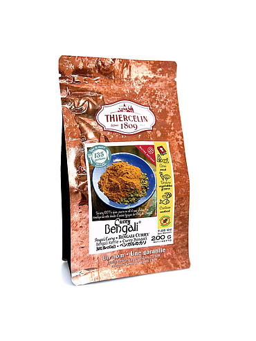 BENGALI CURRY®, mistura de especiarias em pó, saco de frescura reutilizável 200 g