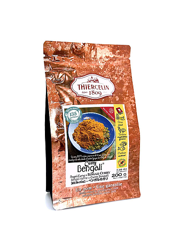 BENGALI® CURRY, miscela di spezie in polvere, sacchetto salvafreschezza richiudibile 200 g