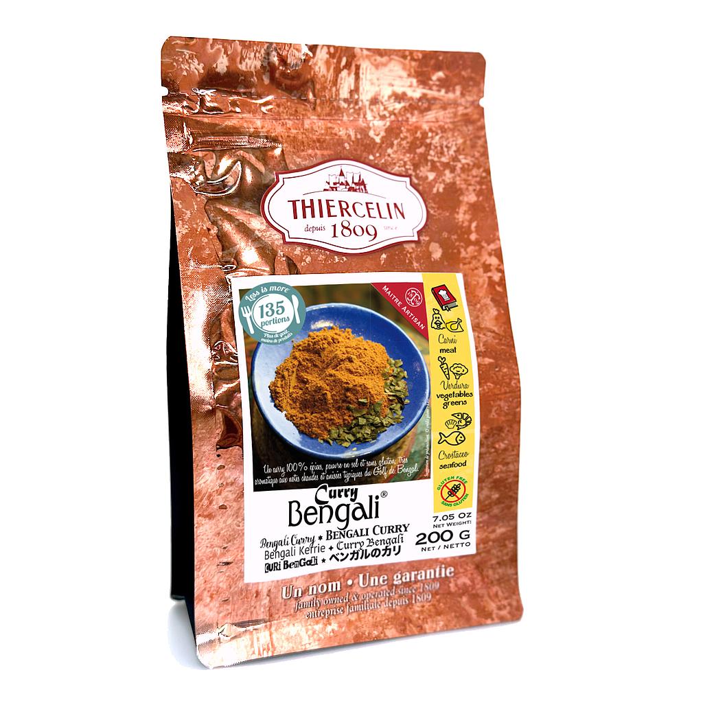 BENGALI® CURRY, miscela di spezie in polvere, sacchetto salvafreschezza richiudibile 200 g