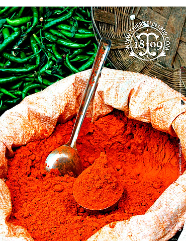 RED HOT CHILI PEPPER, powder, bulk kilo bag
