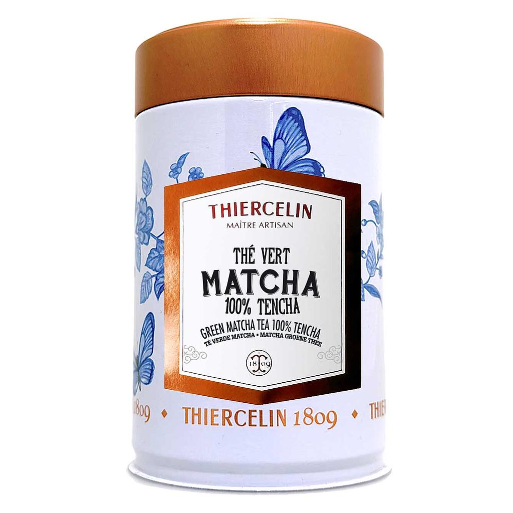 Tè verde Matcha, in polvere, Giappone, in scatola di metallo, 125 g