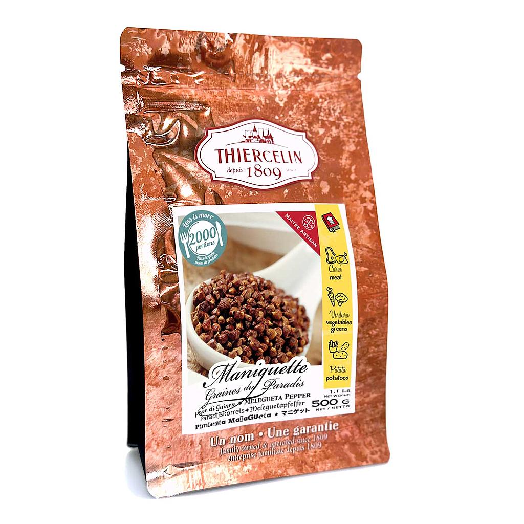 MELEGUETA, seeds, resealable zip bag 500 g 