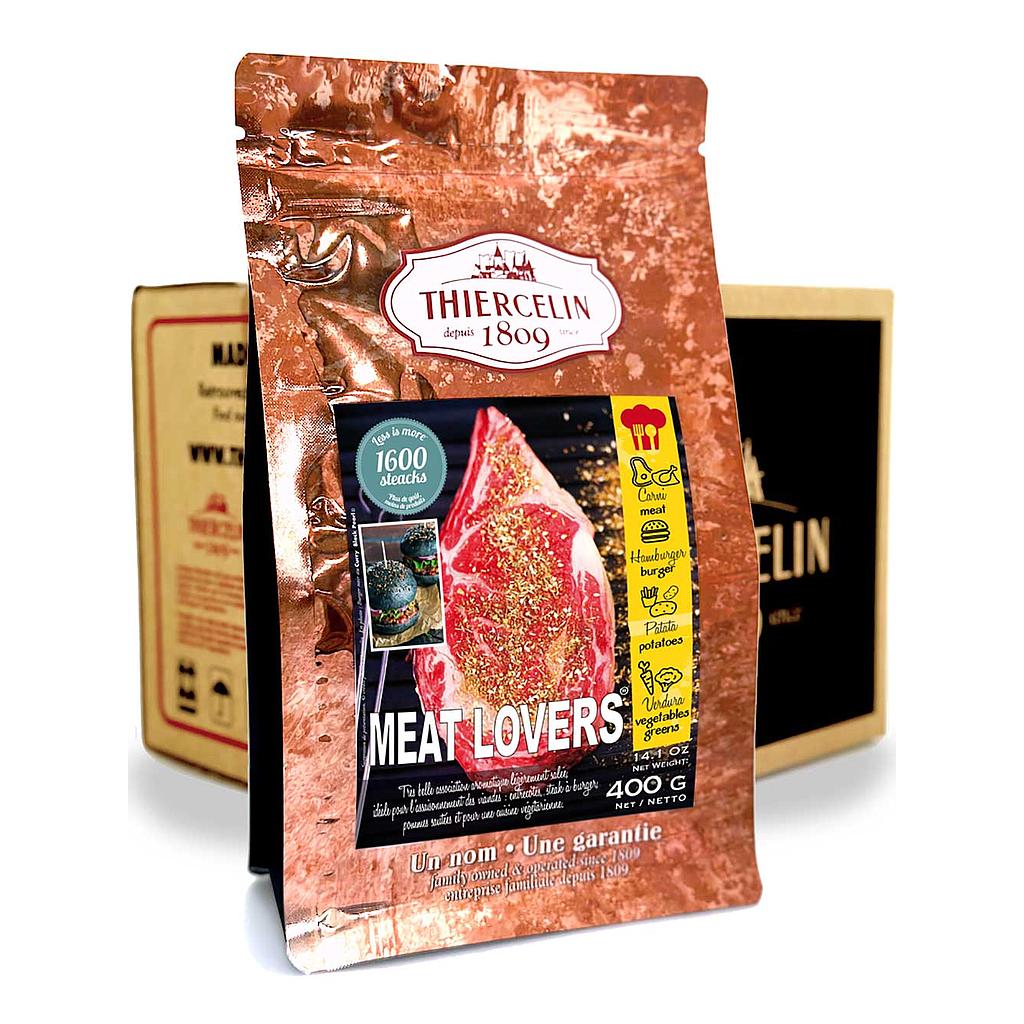 MEAT LOVERS®, Gewürzmischung, wiederverschließbarer Frischebeutel, Karton à 12 x 400 g