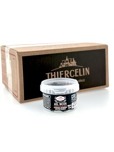 ALHO PRETO, cravo descascado, pote de plástico, caixa com 12 x 150 g