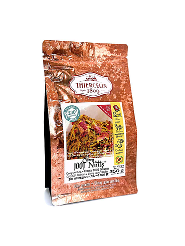 CURRY 1001 NIGHTS®, preparato in polvere, sacchetto salvafreschezza richiudibile 350 g