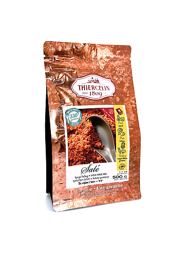 SATE, polvo, frescor resellable sobre 500 g 