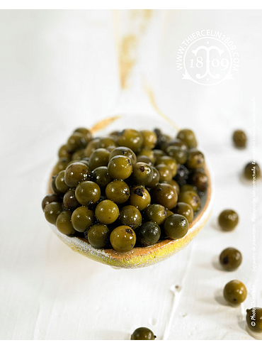 POIVRE VERT EN SAUMURE, conserve métallique 450 g