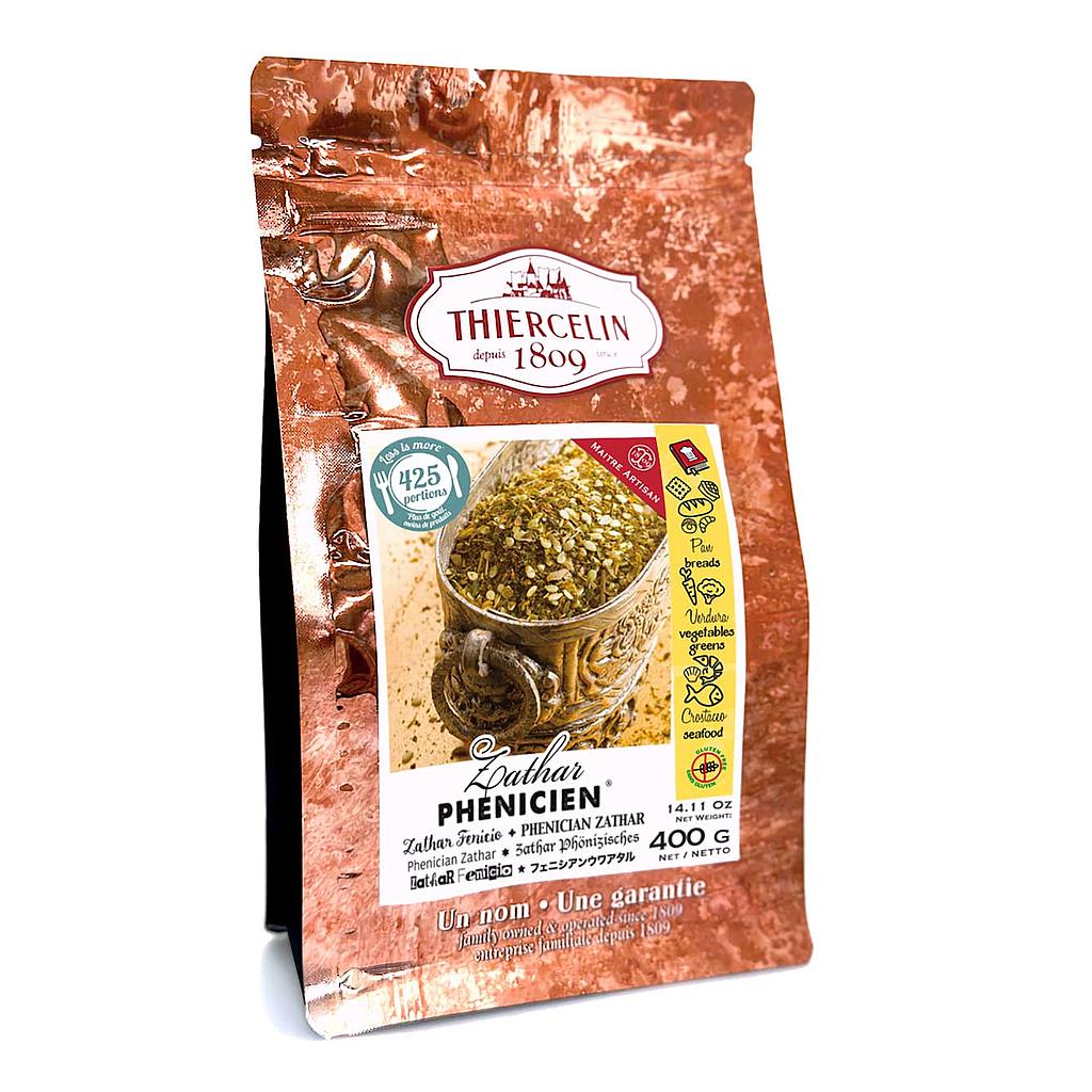 ZATHAR PHENICIEN®, mélange d'épices concassées, sachet fraîcheur refermable 400 g