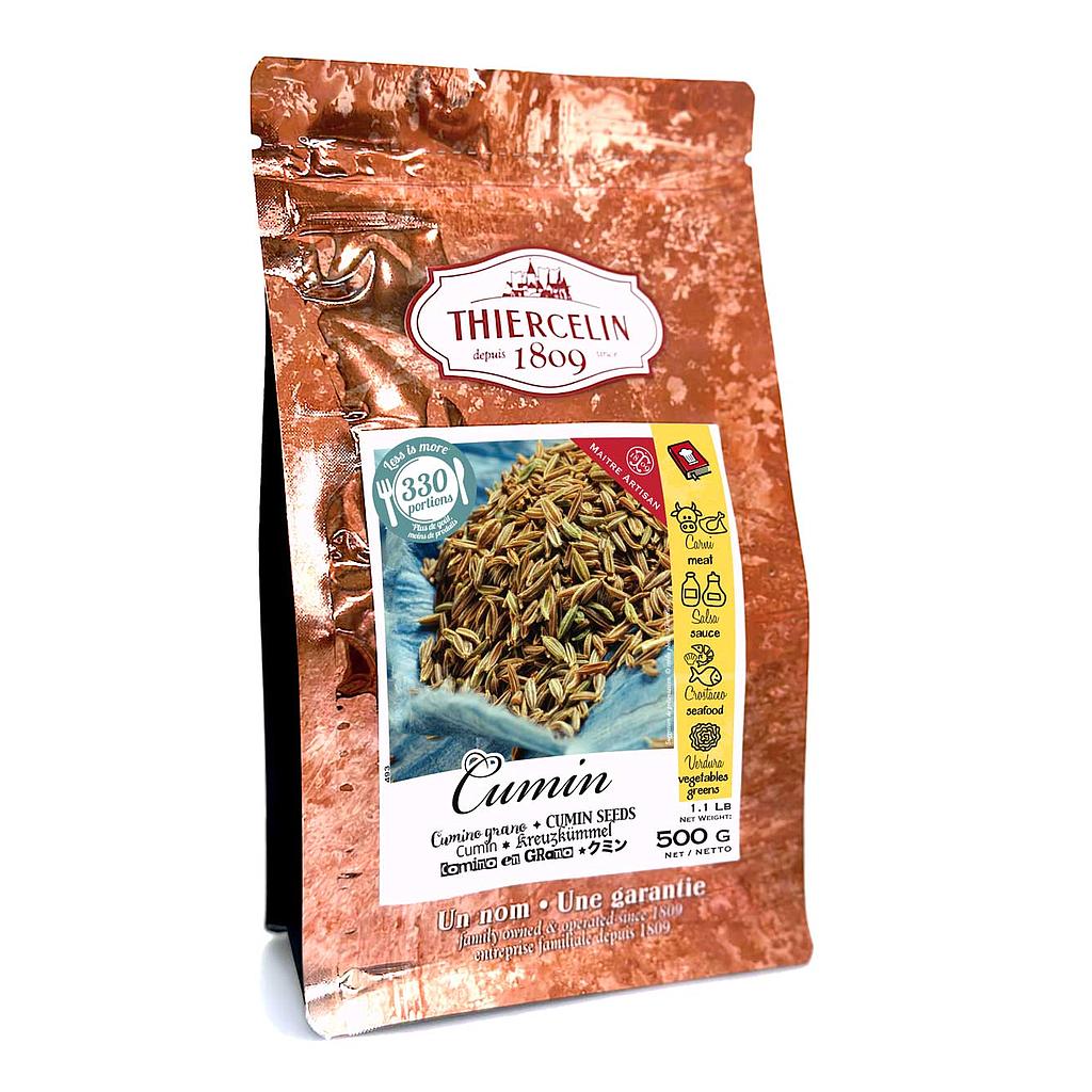COMINO, fruta deshidratada (diaquenes), bolsa de frescura resellable de 500 g