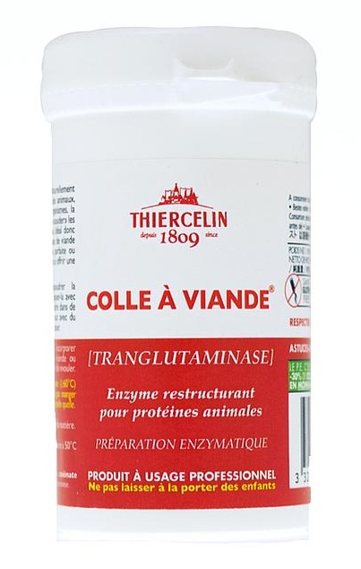 VLEESLIJM, transglutaminazepoeder, pot, 50 g