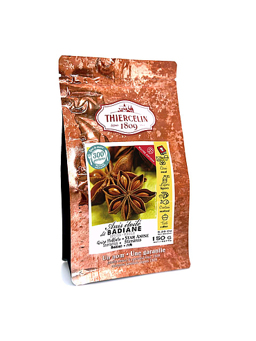 STERNANIS, ganze Früchte, wiederverschließbarer Frischebeutel 150 g