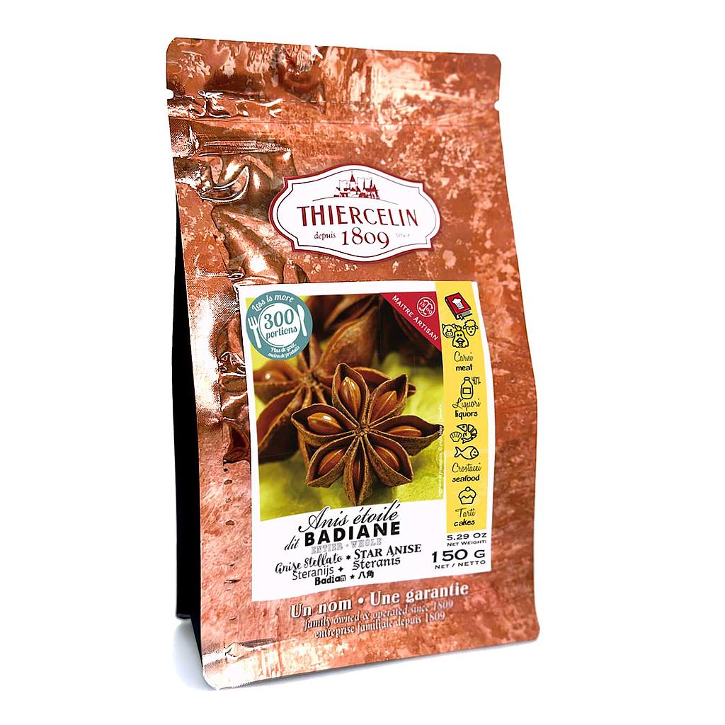 ANICE STELLATO, frutti interi, sacchetto salvafreschezza richiudibile 150 g