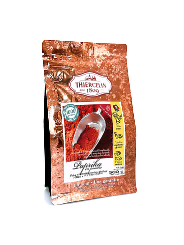 PAPRIKA, Pulver, wiederverschließbarer Frischebeutel 500 g