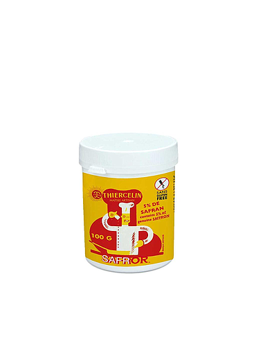 SAFROR®, composition safranée, 5% safran, pot plastique opaque blanc 100 g