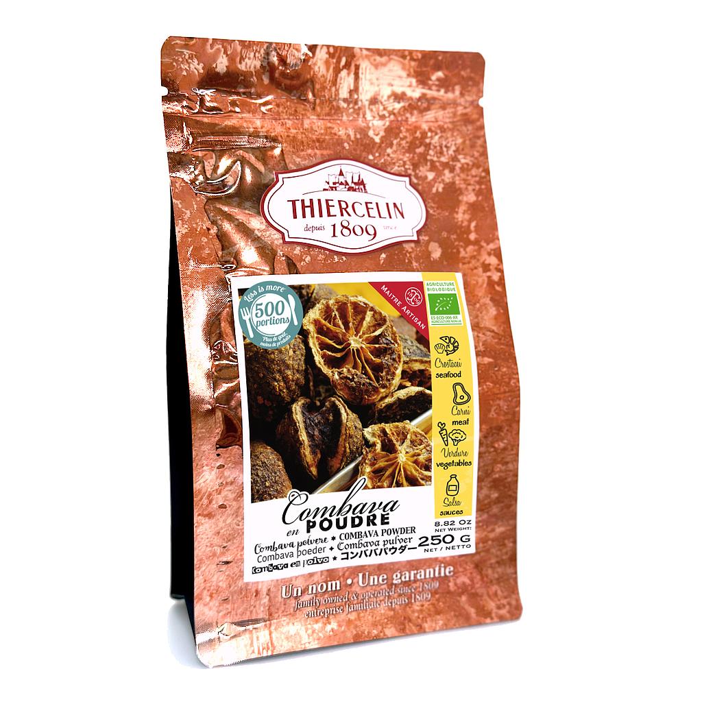 COMBAVA BIO, fruits réduits en poudre, issu de l'agriculture biologique, sachet fraîcheur referamble 250 g