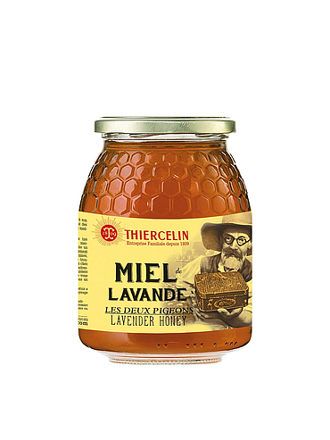 MIEL DE LAVANDE, miel monofloral, pot verre 1 kg