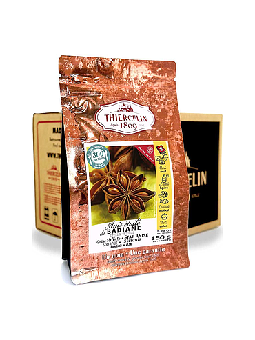ANIS ESTRELLA, entero, sobre fresco con cierre bolsa, Caja de 12 x 150 g