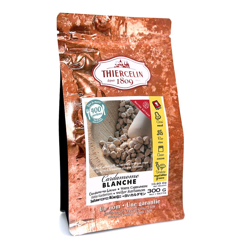 WEISSER KARDAMOM, ganze Schoten, wiederverschließbarer Frischebeutel 300 g