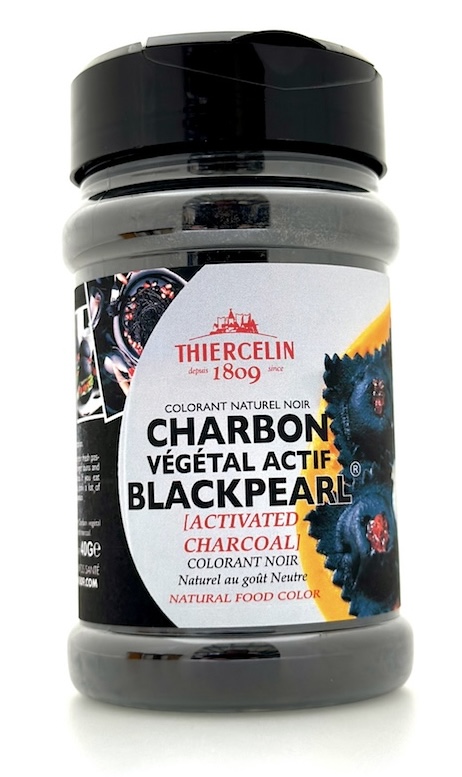 PFLANZLICHE HOLZKOHLE BLACK PEARL®, natürlicher schwarzer Farbstoff, 330 ml PET-Dose, 40 g