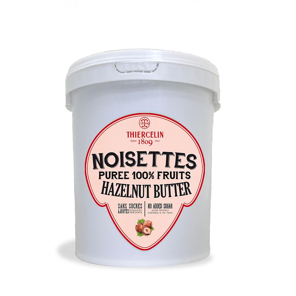 HASSELNÖTSPURE, 100 % fruktpuré, 1 kg plastburk