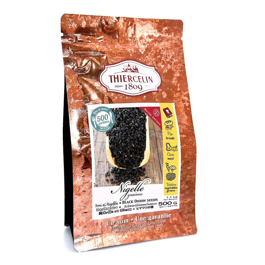 Sementes de cominho preto, embalagem hermética para manter a frescura, 500g