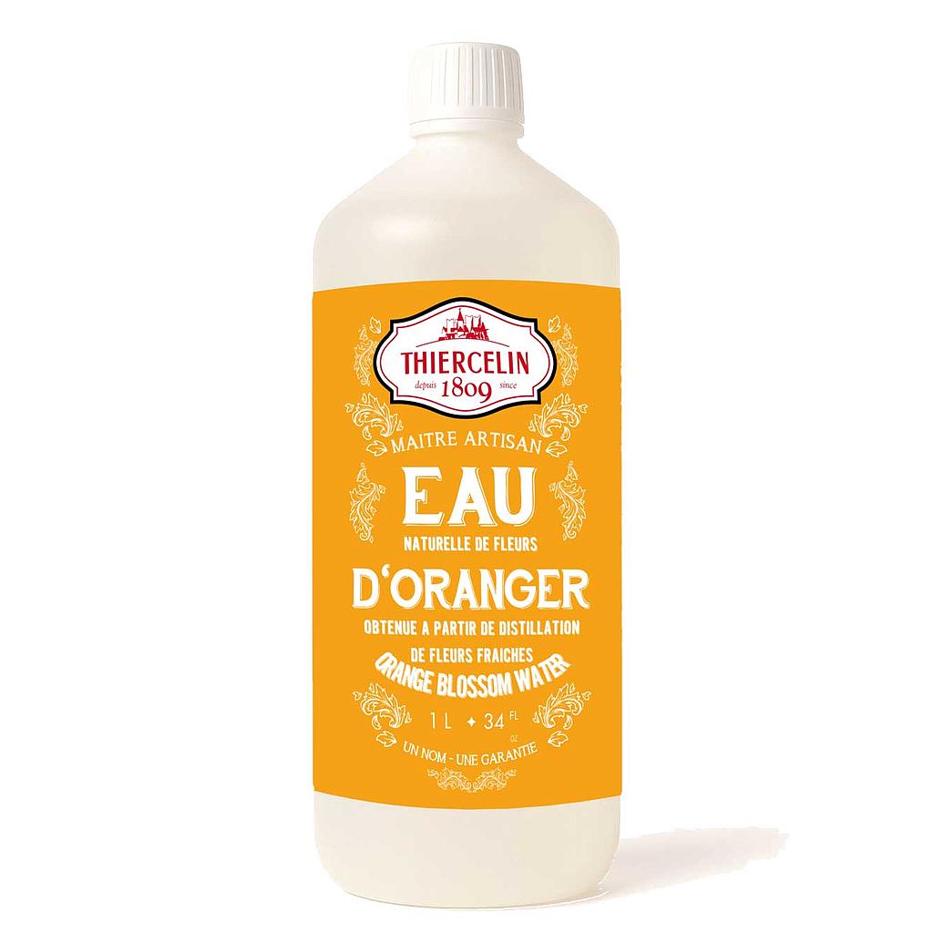 Apelsinblomsvatten, naturlig hydrosol, utvunnen från destillation av färska blommor, 1 l PE-flaska