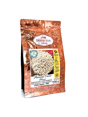FRIJOLES BLANCOS, enteros, bolsa de frescura resellable 700 g